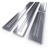 2 line - silver (satin)