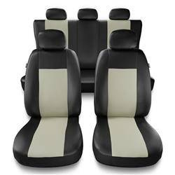 Universella sätesöverdrag till Alfa Romeo 159 (2005-2011) - överdrag - Auto-Dekor - Comfort - beige