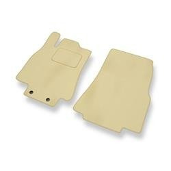 Velourmattor till Mercedes-Benz A-klass W169 (2004-2012) - bilmattor - DGS Autodywan - beige