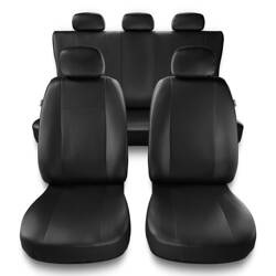 Universella sätesöverdrag till Daihatsu Cuore V, VI, VII (1999-2018) - överdrag - Auto-Dekor - Comfort - svart