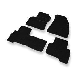 Filtmattor till Fiat Fiorino IV (2008-2011) - bilmattor - DGS Autodywan - svarta