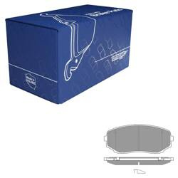 Bromsbelägg till Mitsubishi Outlander III SUV (2012-2022) - Tomex - TX 17-421 (framaxel)