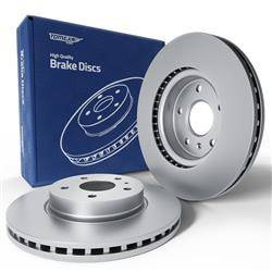 2x Bromsskivor till Opel Insignia B Country Tourer, Grand Sport, Sports Tourer (2017-2023) - ventilerat - 300mm - Tomex - TX 72-53 (framaxel)