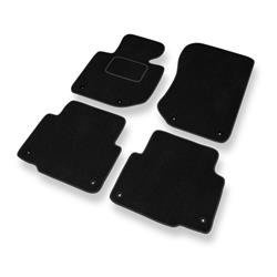 Velourmattor till BMW Serie 3 M3 II E36 (1992-1999) - bilmattor - DGS Autodywan - svarta