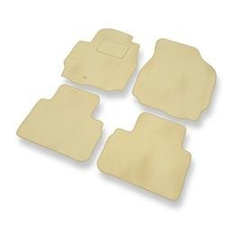 Velourmattor till Ford Maverick III (2003-2007) - bilmattor - DGS Autodywan - beige