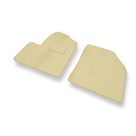 Velourmattor till Ford Transit Connect (5-personers) (2003-2014) - bilmattor - DGS Autodywan - beige
