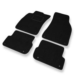Filtmattor till Audi A6 III C6 FL (2006-2011) - bilmattor - DGS Autodywan - svarta