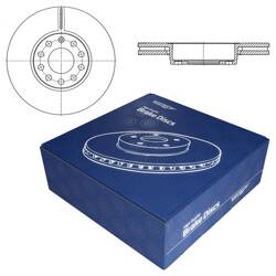 2x Bromsskivor till MG ZR Kombikupé (2001-2005) - ventilerat - 262mm - Tomex - TX 70-68 (framaxel)