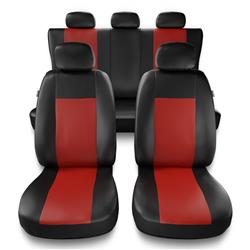 Universella sätesöverdrag till Ford Mondeo MK4, MK5 (2007-2021) - överdrag - Auto-Dekor - Comfort - röd