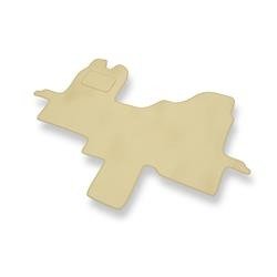 Velourmattor till Ford Transit VII (2006-2013) - bilmattor - DGS Autodywan - beige